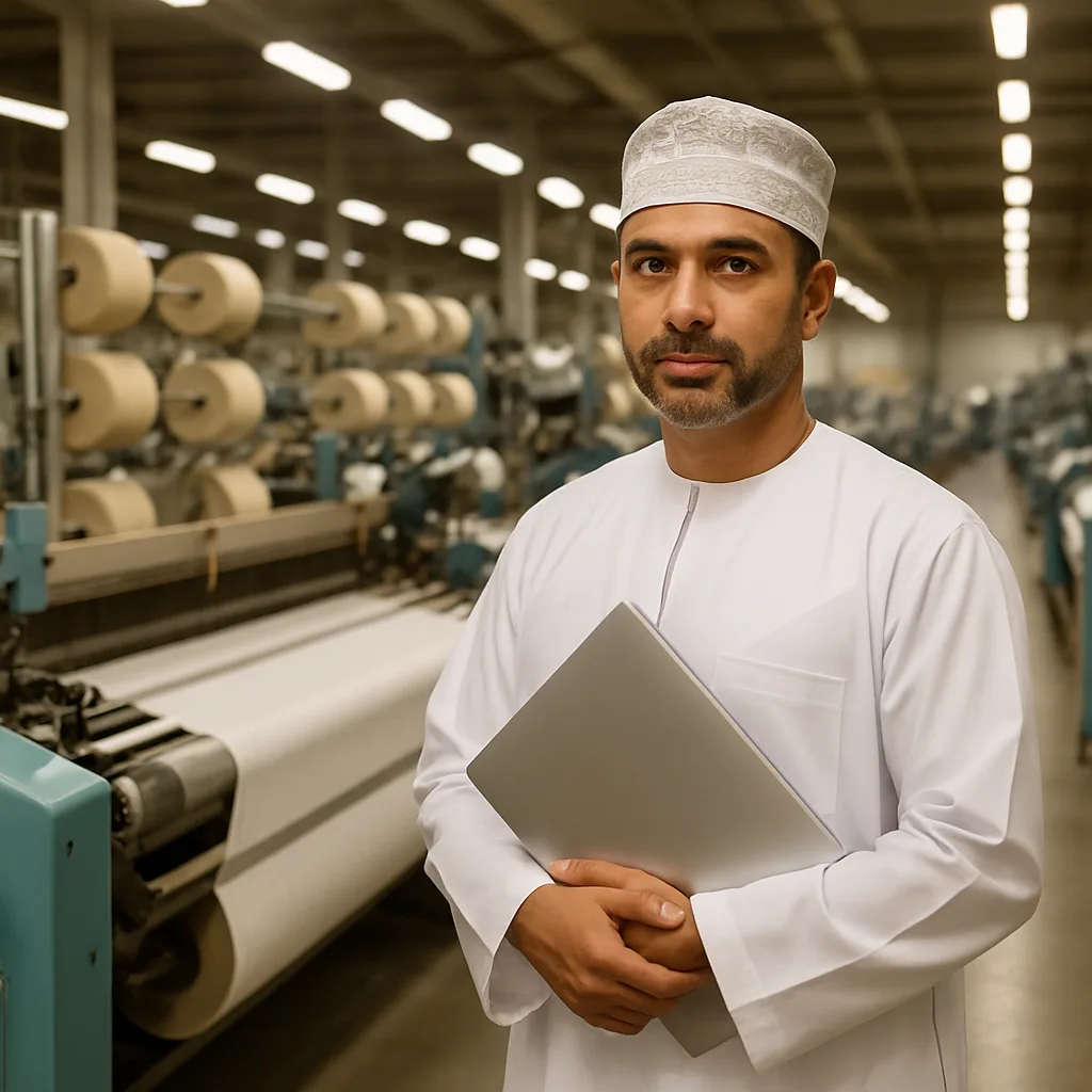 دليل أفضل مصانع النسيج والمنسوجات في عُمان